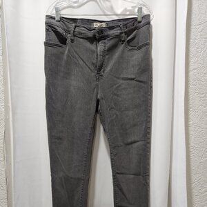 Madewell high rise skinny black denim jeans